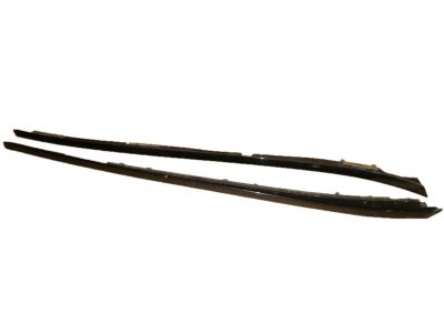 Acura 73152-SJA-A01ZA Garnish Assembly, Right Front Windshield Side (Black Gloss 80)