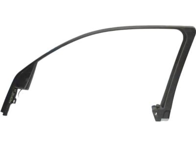 Acura 72442-TZ5-A11ZA Garnish, Passenger Side (Premium Black)