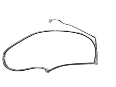 Acura 72810-TJB-A01 Weatherstrip, Rear Right Door