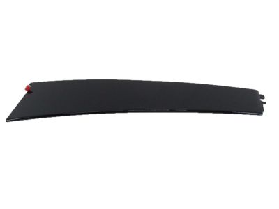 Acura 72430-TZ5-A11ZA Garnish, Passenger Side (Black Gloss 90)
