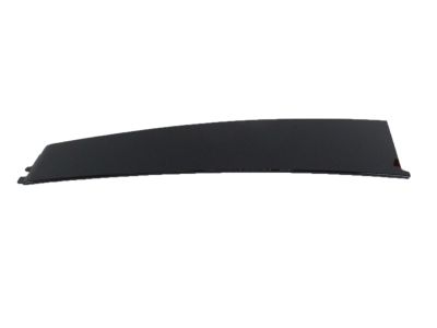 Acura 72430-TZ5-A11ZA Garnish, Passenger Side (Black Gloss 90)
