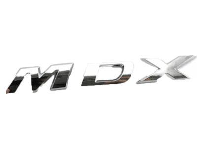 Acura 75722-TZ5-A20 Emblem Set, Rear (Mdx)