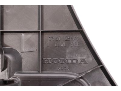 Acura 83161-TZ5-A20ZA Lining Assembly, Driver Side Cowl Side (Premium Black)