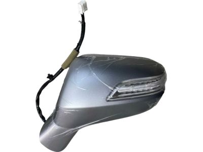 Acura 76250-TX4-A01ZM Mirror Assembly, Driver Side Door (Lunar Silver Metallic)