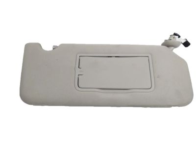 Acura 83230-TL2-A11ZB Sunvisor Assembly, Passenger Side (Gray) (Mirror)