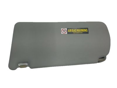 Acura 83230-SEC-A82ZB Sunvisor Assembly, Passenger Side (Clear Gray) (Mirror)