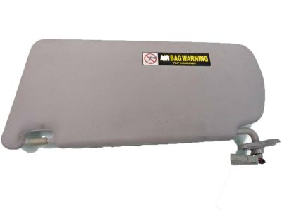 Acura 83230-SEC-A82ZB Sunvisor Assembly, Passenger Side (Clear Gray) (Mirror)