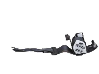 Acura 04824-STX-A00ZA Outer Set, Right Rear Seat Belt (Graphite Black)