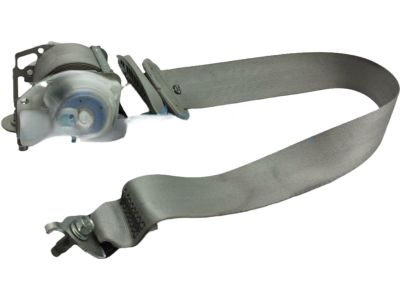 Acura 04864-STX-A00ZB Outer Set, Passenger Side Center Seat Belt (Gray)