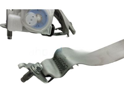 Acura 04864-STX-A00ZB Outer Set, Passenger Side Center Seat Belt (Gray)