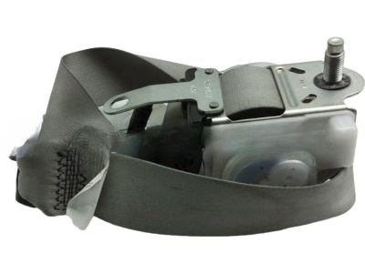 Acura 04864-STX-A00ZB Outer Set, Passenger Side Center Seat Belt (Gray)