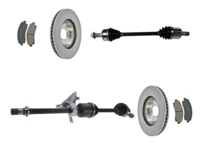Acura 44305-TK5-A51 Driveshaft Assembly, Passenger Side