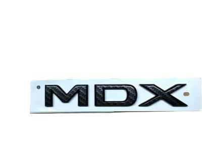 Acura 75722-TYA-A01 Emblem, Rear Set Mdx