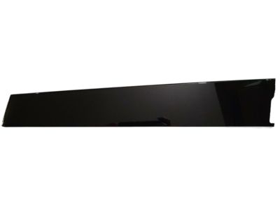 Acura 72930-STX-A01ZA Garnish Assembly, Right Rear Door Sash (Black)