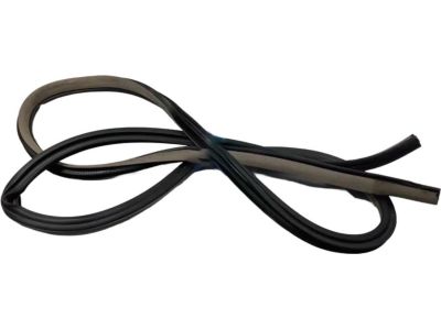 Acura 72850-S0K-A01 Weatherstrip, Left Rear Door