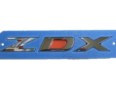 Acura 75722-SZN-A00 Emblem, Rear (Zdx)