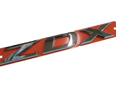 Acura 75722-SZN-A00 Emblem, Rear (Zdx)