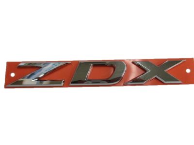 Acura 75722-SZN-A00 Emblem, Rear (Zdx)