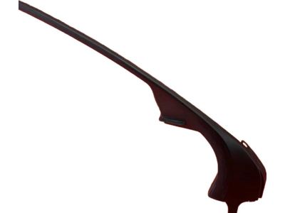 Acura 72482-SEP-A01ZA Garnish, Left Front Door Sash (Inner) (Black)