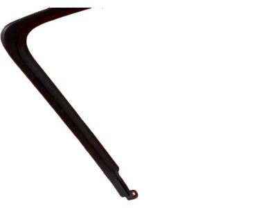 Acura 72482-SEP-A01ZA Garnish, Left Front Door Sash (Inner) (Black)