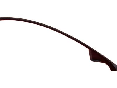 Acura 72482-SEP-A01ZA Garnish, Left Front Door Sash (Inner) (Black)