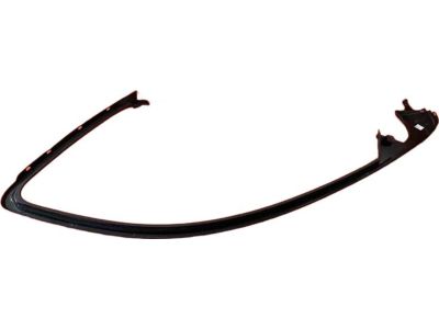Acura 72482-SEP-A01ZA Garnish, Left Front Door Sash (Inner) (Black)
