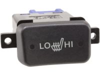 OEM 2008 Acura TL Switch Assembly, Driver Side Heated Seat (Gun Metallic) - 35650-SEP-A01ZA