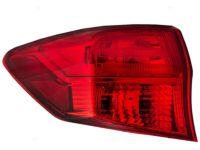 OEM Acura RDX Taillight Assembly, Driver Side - 33550-TX4-A01