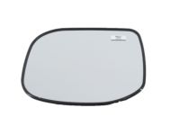 OEM Acura Mirror Sub-Assembly, Driver Side (Coo) (Flat) (Heated) - 76253-TL0-305