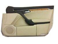 OEM 2006 Acura TL Armrest Assembly, Left Front Door (Light Cream Ivory) (Leather) - 83583-SEP-A01ZD