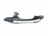 OEM 2008 Acura TSX Handle Assembly, Right Front Door (Outer) (Nighthawk Black Pearl) - 72140-SEC-A01ZD