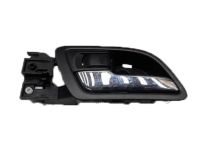 OEM 2013 Acura ILX Handle Assembly, Driver Side Inside (Premium Black) - 72160-TX6-A01ZA