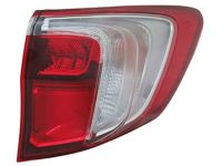OEM Acura RDX Taillight Assembly, Passenger Side - 33500-TX4-A51