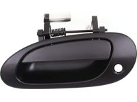 OEM 2005 Acura RSX Handle Assembly, Driver Side Door (Outer) (Nighthawk Black Pearl) - 72180-S6M-003ZB