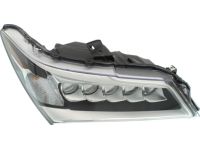OEM Acura Headlight Assembly Drive Side - 33150-TZ5-A51