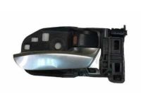 OEM 2018 Acura TLX Handle Assembly, Passenger Side Inside (Platinum Chrome Plating) - 72120-TZ3-A01ZA