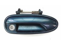 OEM 2003 Acura CL Handle Assembly, Driver Side Door (Outer) (Aegean Blue Pearl) - 72180-S3M-A11ZA