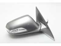 OEM 2010 Acura TL Mirror Assembly, Passenger Side Door (Buran Silver Metallic) (R.C.) (Heated) - 76200-TK4-A01ZG