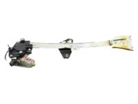 OEM 2013 Acura ILX Regulator Assembly, Left Front Door Power - 72250-TX6-A01