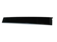 OEM Acura Garnish Assembly, Right Rear Door Sash (Black) - 72930-STX-A01ZA