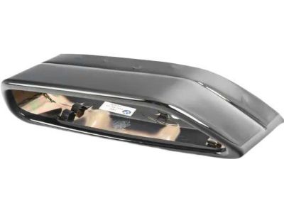BMW 18-30-8-631-961 Tailpipe Trim, Black Chrome, Right