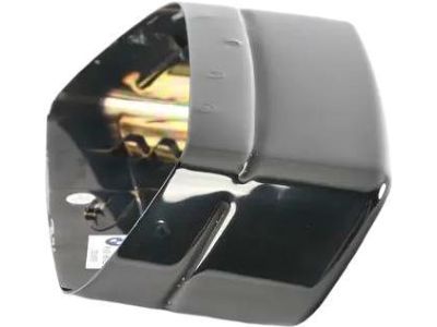 BMW 18-30-8-631-961 Tailpipe Trim, Black Chrome, Right