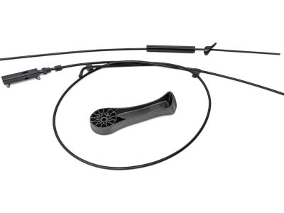BMW 51-23-8-240-607 Lever For Engine Hood Mechanism
