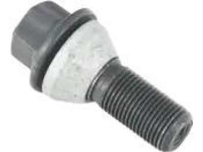 BMW 36-13-6-795-153 Wheel Bolt Black