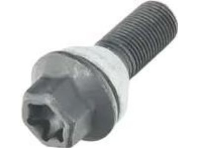 BMW 36-13-6-795-153 Wheel Bolt Black