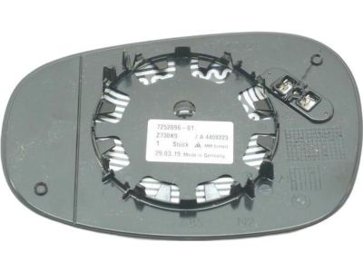 BMW 51-16-7-252-896 Mirror Glass, Heated, Convex, Right