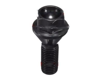BMW 36-13-1-095-390 Wheel Bolt Black