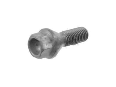 BMW 36-13-1-095-390 Wheel Bolt Black
