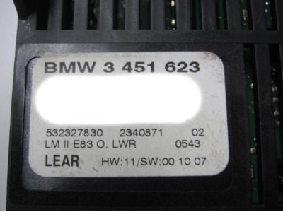 BMW 61-35-3-451-623 Lighting Control Module