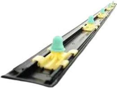 BMW 51-13-8-159-297 Moulding Door Rear Left